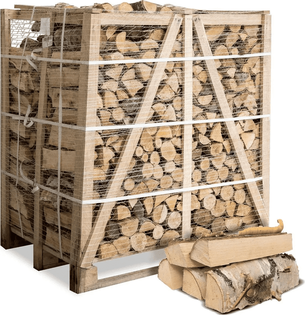 B Birken Brennholz 25 cm – Kammergetrocknet, 1 RM, Ofenfertig & Hochwertig – Bild 1